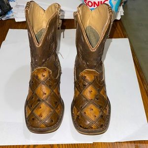 Roper cowboy boots toddler size 8